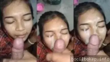 Muncrat Lendir Sangat Banyak Nutupin Muka Pacar